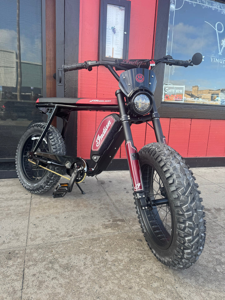 SUPER73 S2 x Indian EFTR Hooligan Electric e-Moto Style eBike S2 X-Moto 750 w Electric Pit Bike