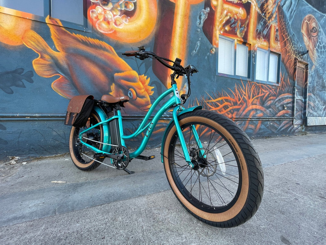 Custom Fat Tire Electric Cruiser (Step-Thru) eBike