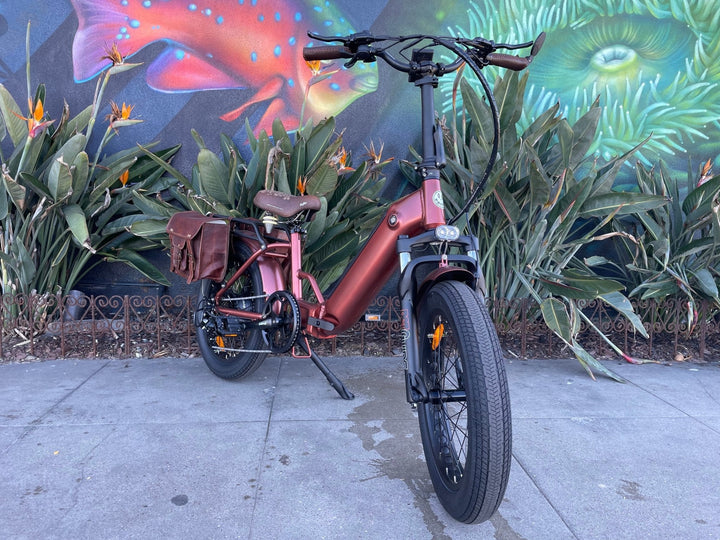 eBike Custom Folding Electric Bike - Foldable e-Bike 750 Watt - Copper