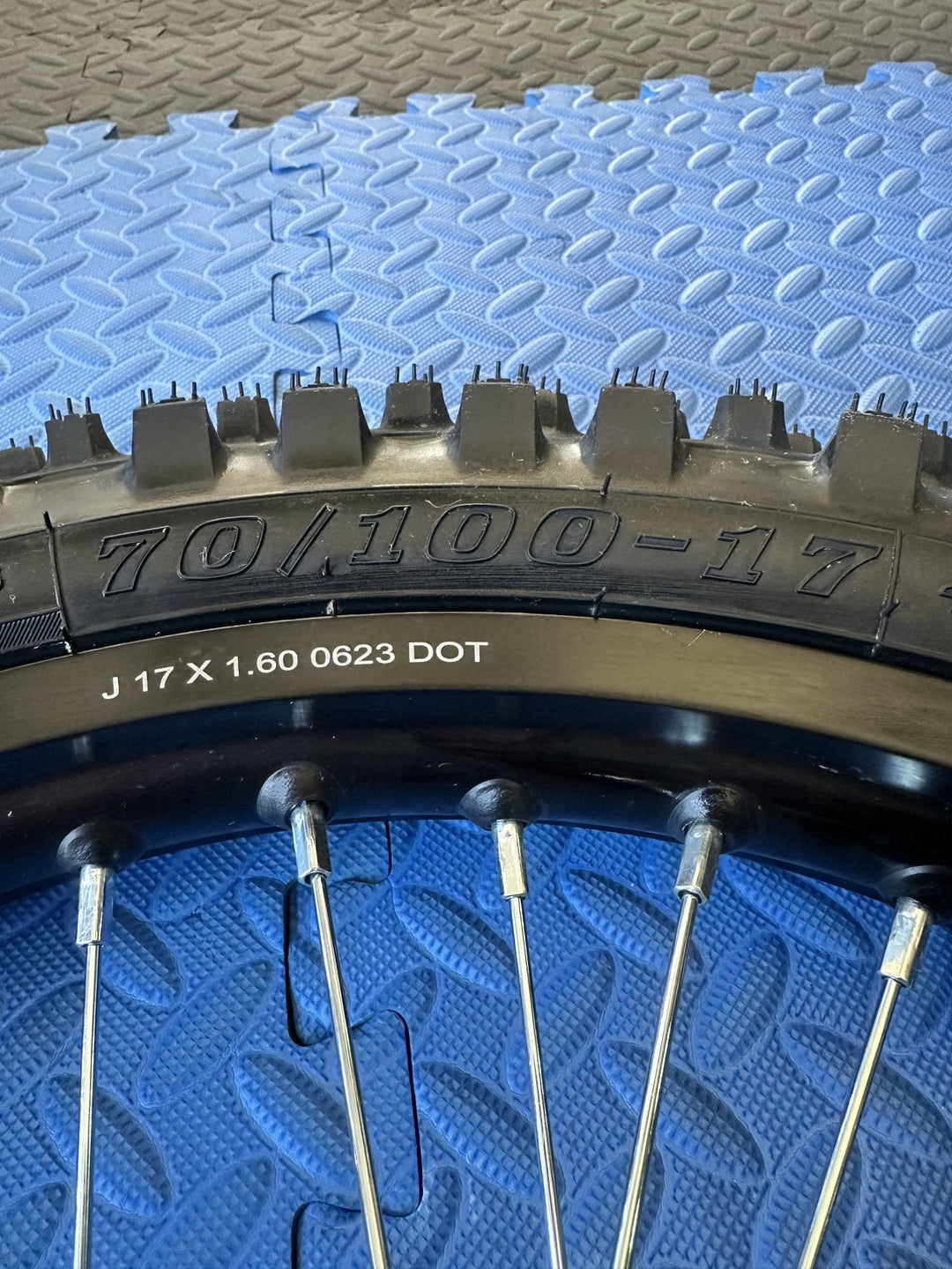 eMoto Wheel Set CST Knobby 17" Front Wheel & Tire Set for Electric dirt bikes *Does not include rotor or sprocket*