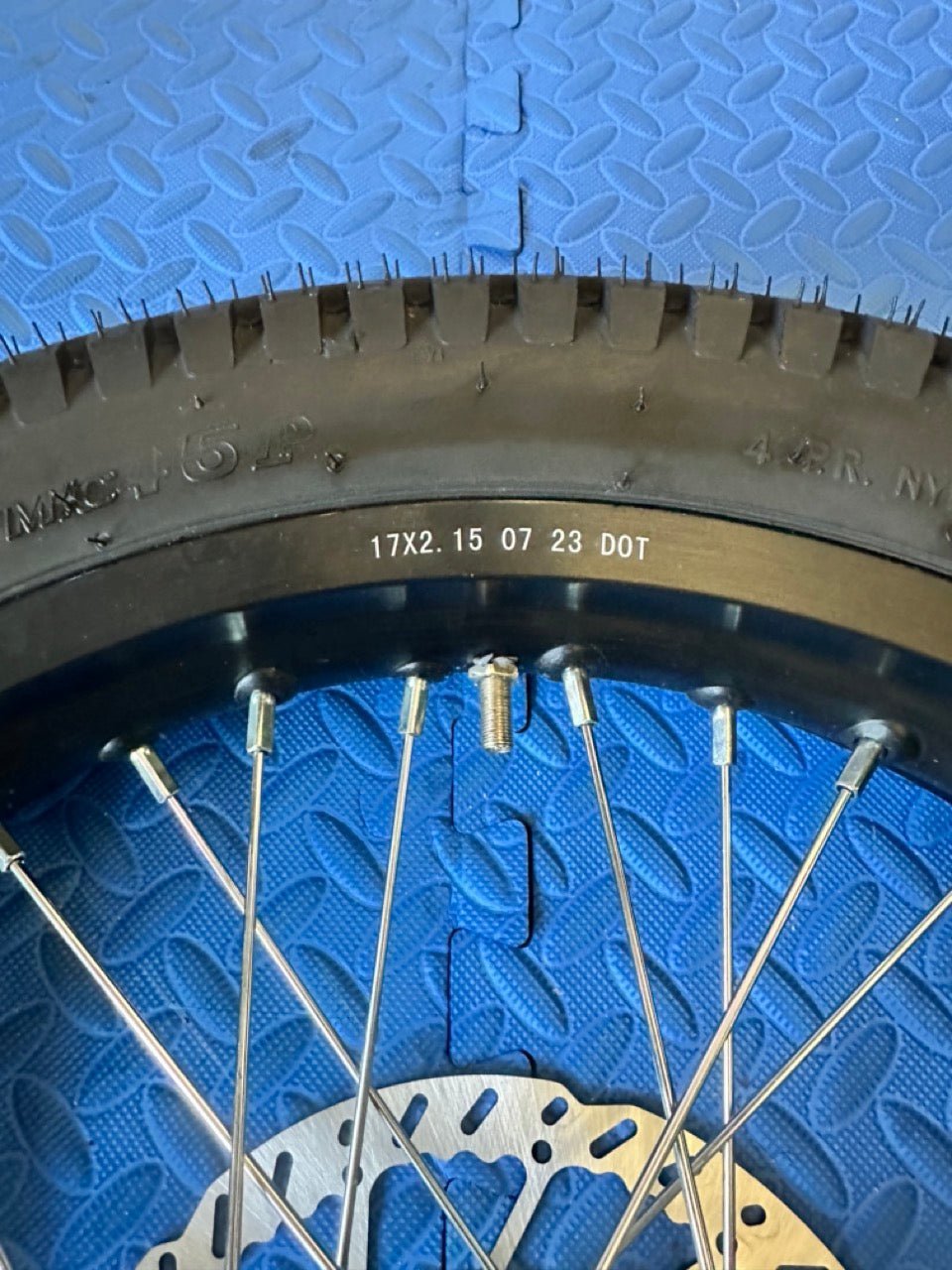 Eride eMoto Wheel Set Shinko 241 Dual Sport 17"/17" Front & Rear Wheel & Tire Set for Moto Bikes *Does not include rotor or sprocket*