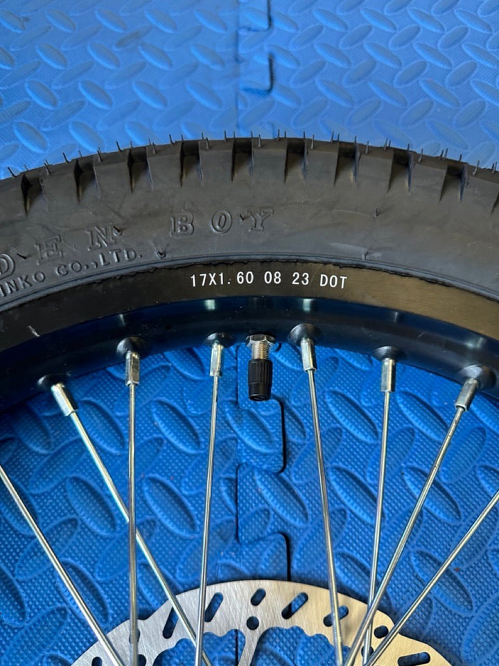 Eride eMoto Wheel Set Shinko 241 Dual Sport 17"/17" Front & Rear Wheel & Tire Set for Moto Bikes *Does not include rotor or sprocket*