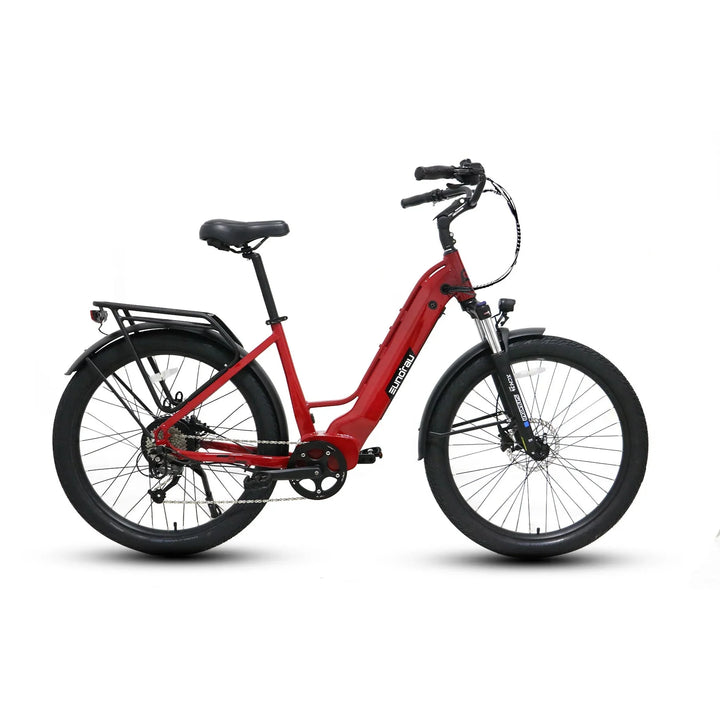 EUNORAU Meta275 500w Step Thru eBike 27.5x2.6 Road Electric Beach Cruiser eBike