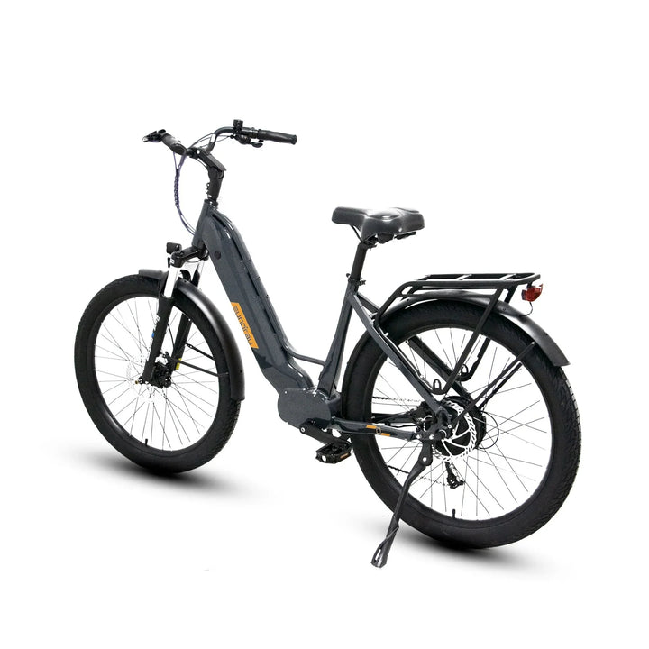 EUNORAU Meta275 500w Step Thru eBike 27.5x2.6 Road Electric Beach Cruiser eBike