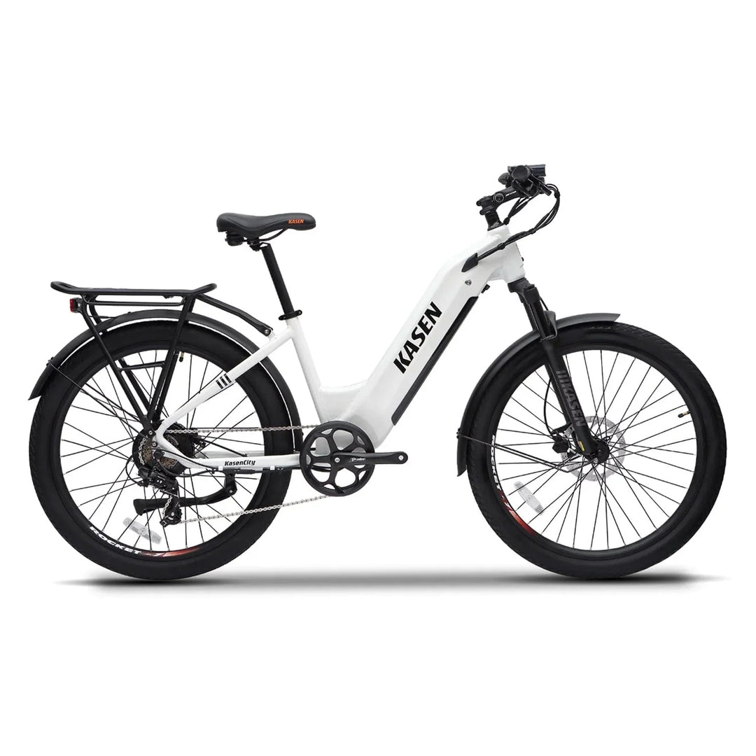 KASEN City 2.0 500 w Step Thru Ebike 27.5X2.4 Urban Electric Urban eBike