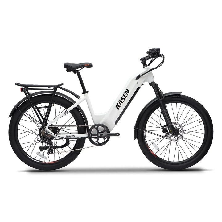 KASEN City 2.0 500 w Step Thru Ebike 27.5X2.4 Urban Electric Urban eBike