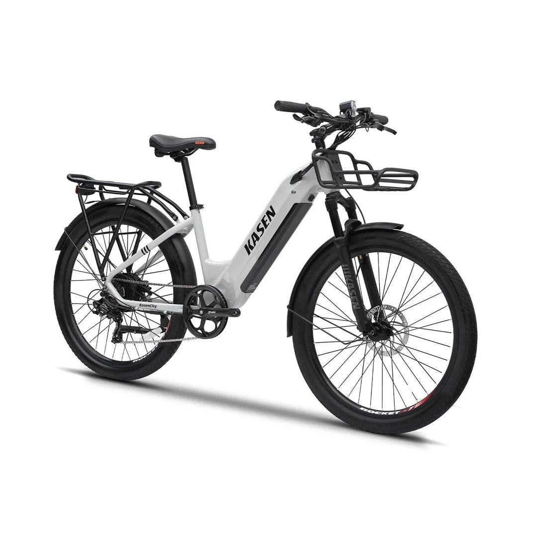 KASEN City 2.0 500 w Step Thru Ebike 27.5X2.4 Urban Electric Urban eBike
