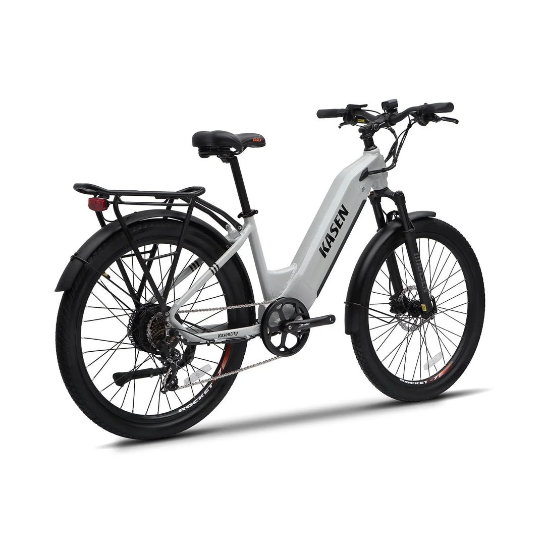 KASEN City 2.0 500 w Step Thru Ebike 27.5X2.4 Urban Electric Urban eBike