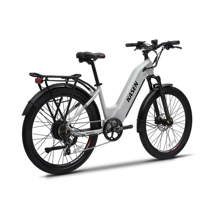 KASEN City 2.0 500 w Step Thru Ebike 27.5X2.4 Urban Electric Urban eBike