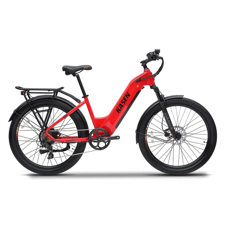 KASEN City 2.0 500 w Step Thru Ebike 27.5X2.4 Urban Electric Urban eBike