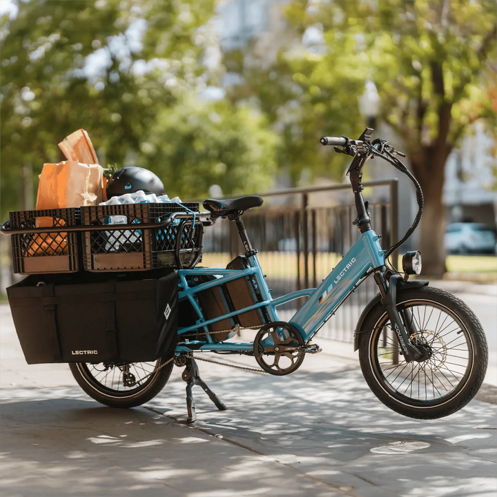 LECTRIC XPedition Cargo Dual Battery Limited-Edition 750 w- Fat Tire Electric Cargo eBike