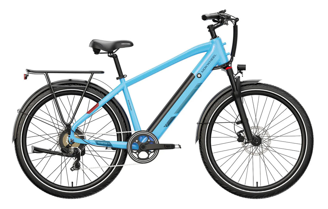MOKWHEEL Mesa Light 2.0 350 w Step Over Ebike 27.5x2.4 Urban Electric Commuter Bike