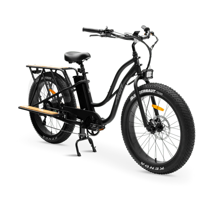 MURF Alpha Cargo Fat Tire Electric Cargo Beach Cruiser eBike-52v 750 w Electric Cargo eBike