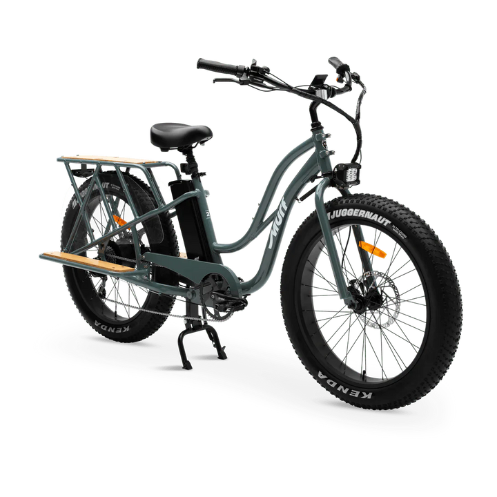 MURF Alpha Cargo Fat Tire Electric Cargo Beach Cruiser eBike-52v 750 w Electric Cargo eBike