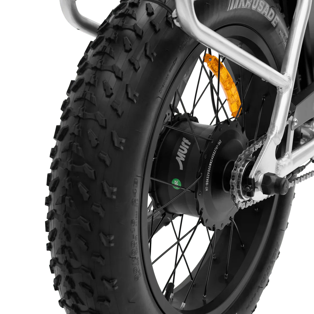 MURF Electric Urban eBike  Higgs-52v 750 w Fat Tire Electric Beach Cruiser eBike