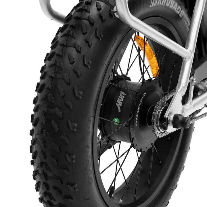 MURF Electric Urban eBike  Higgs-52v 750 w Fat Tire Electric Beach Cruiser eBike