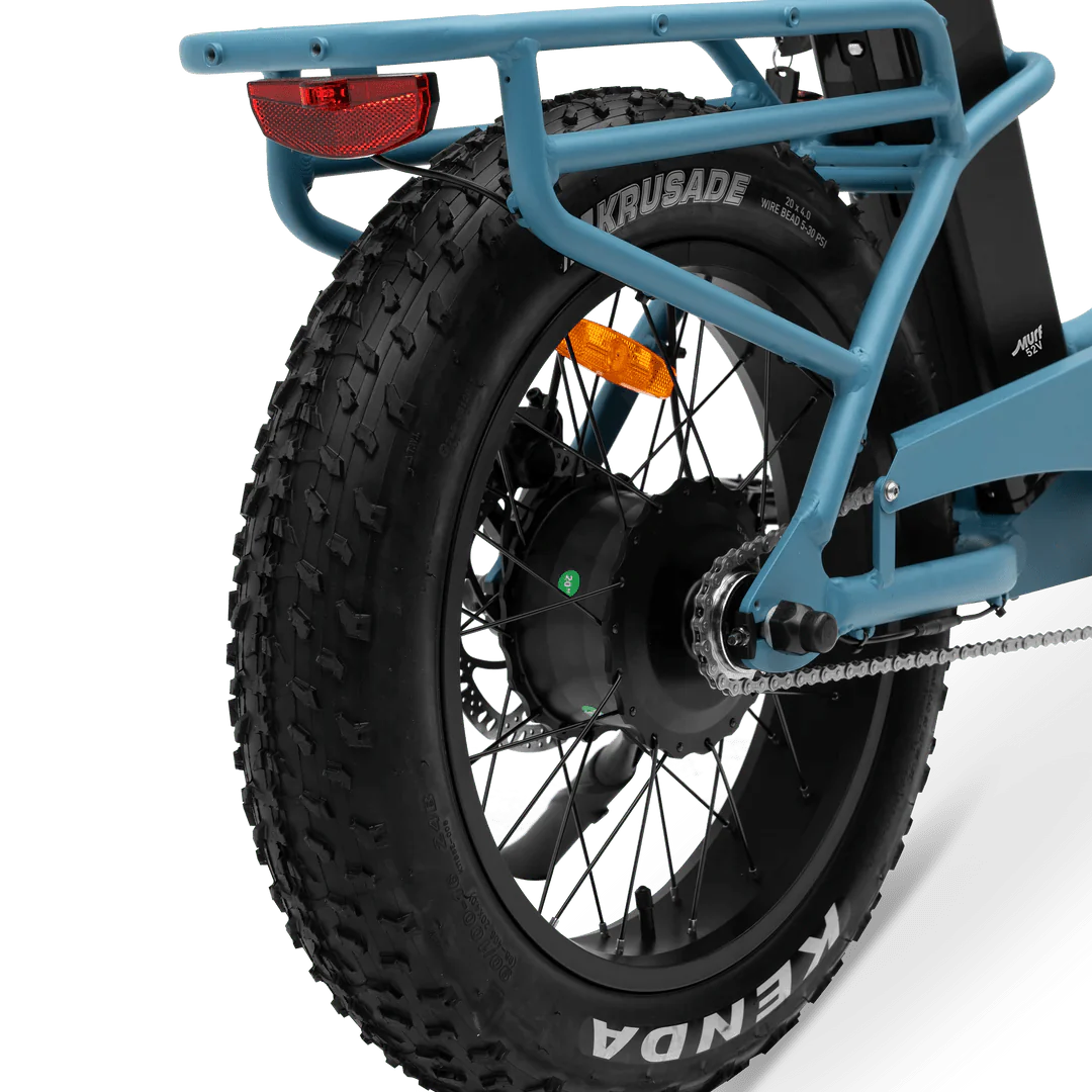 MURF Electric Urban eBike  Higgs Step-Thru-52v 750 w Fat Tire Electric Beach Cruiser eBike