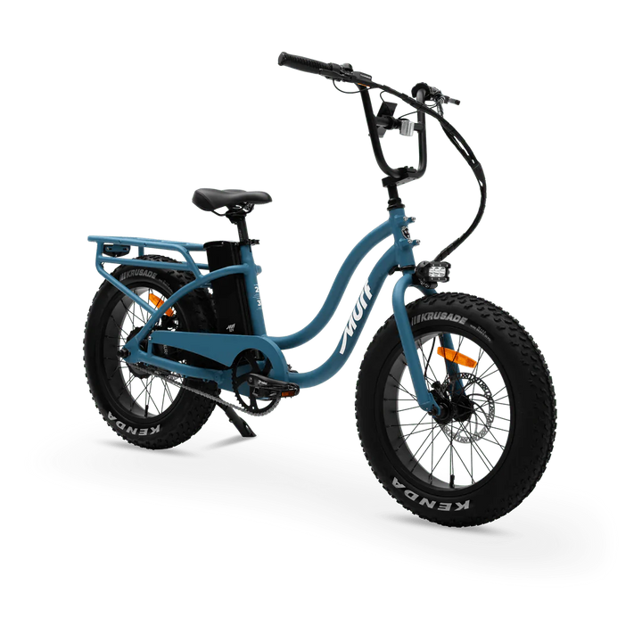 MURF Electric Urban eBike  Higgs Step-Thru-52v 750 w Fat Tire Electric Beach Cruiser eBike