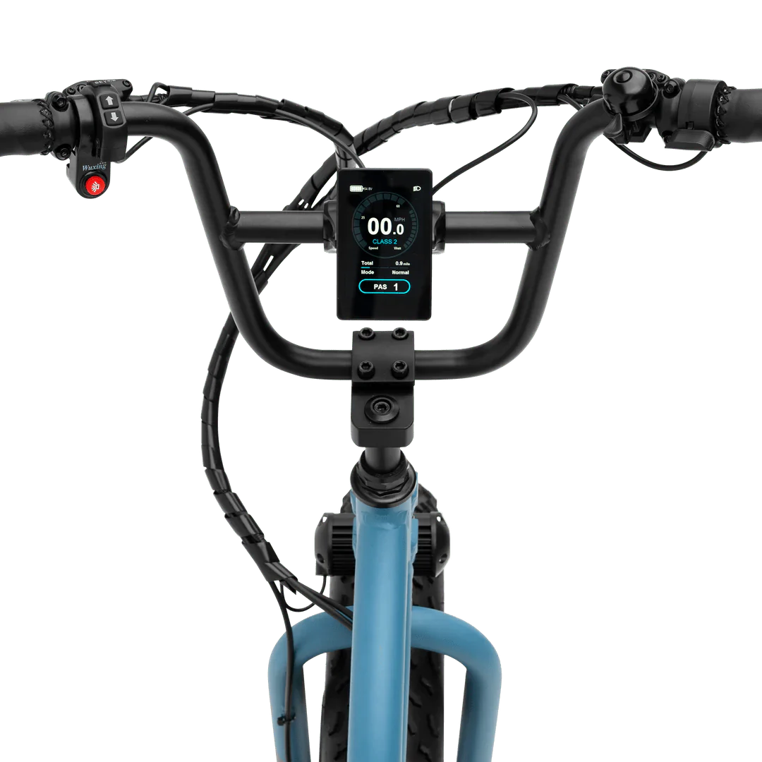 MURF Electric Urban eBike  Higgs Step-Thru-52v 750 w Fat Tire Electric Beach Cruiser eBike