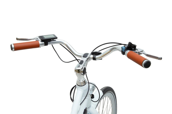 ICONIC Ultralight Step Thru 350 w Ready to Ride Step Thru Ebike 700x35C Electric Vintage eBike - Assembled in store