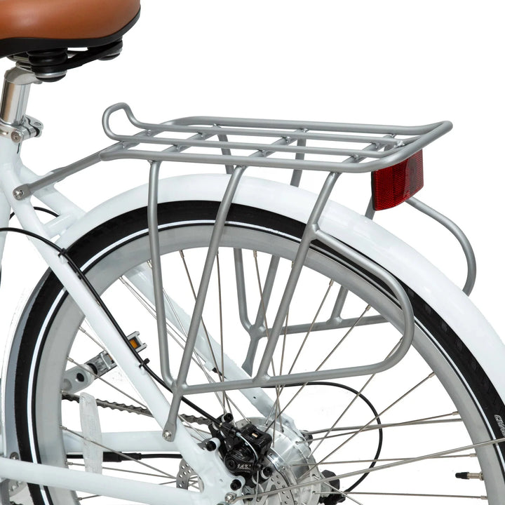 ICONIC Ultralight Step Thru 350 w Ready to Ride Step Thru Ebike 700x35C Electric Vintage eBike - Assembled in store