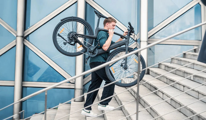 URTOPIA Carbon1 Pro 350 w Ready to Ride Step Over Ebike 48" Electric Urban eBike - Assembled in store