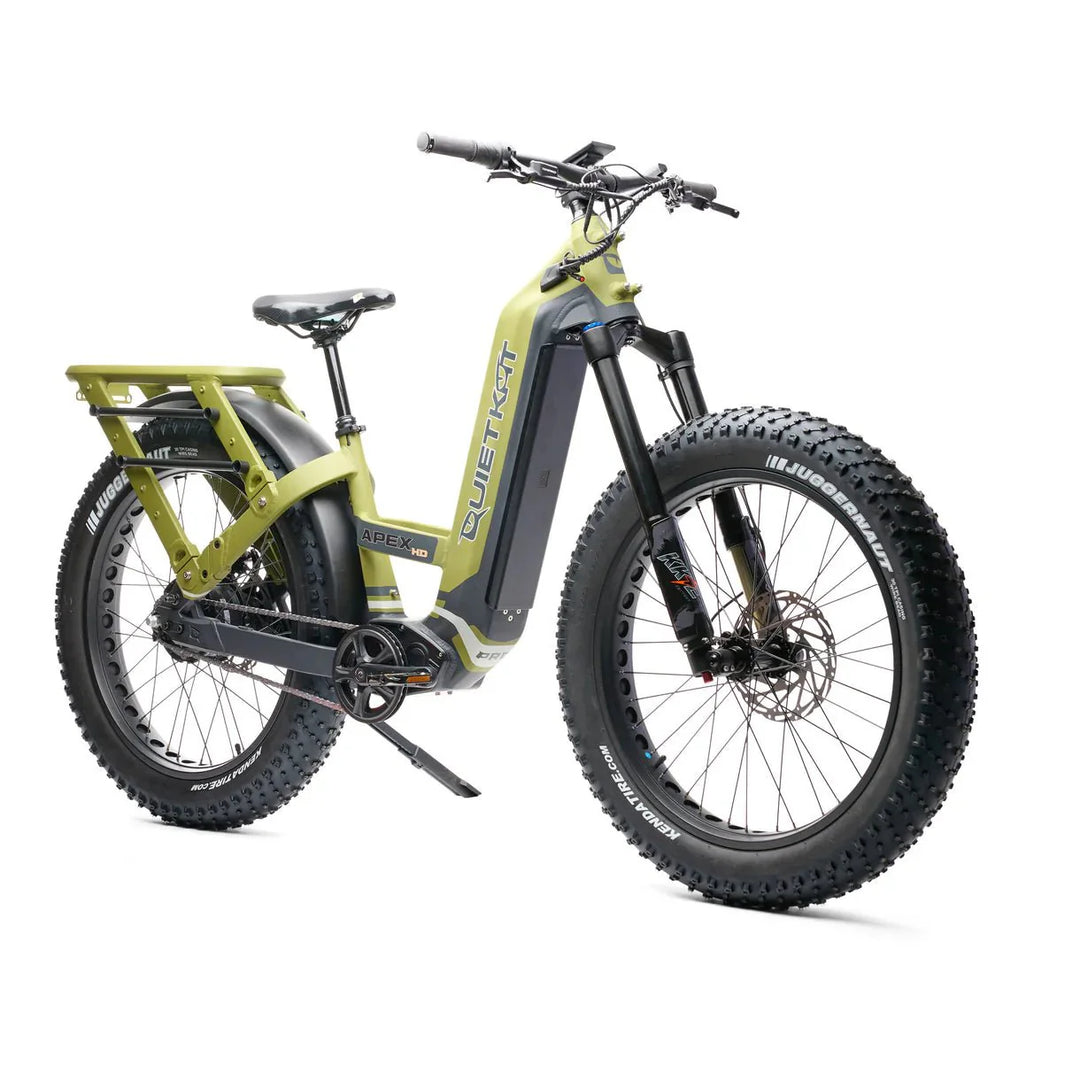 QuietKat Apex HD 1000 w Step Thru eBike 26x4.8 Fat Electric Fat Tire Mountain eBike