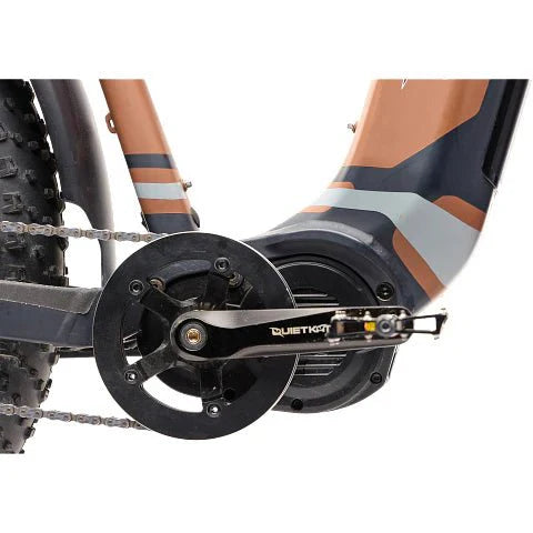 QuietKat Apex XD 1000 w Step Over eBike 26x4.8 Fat Electric Fat Tire Mountain eBike