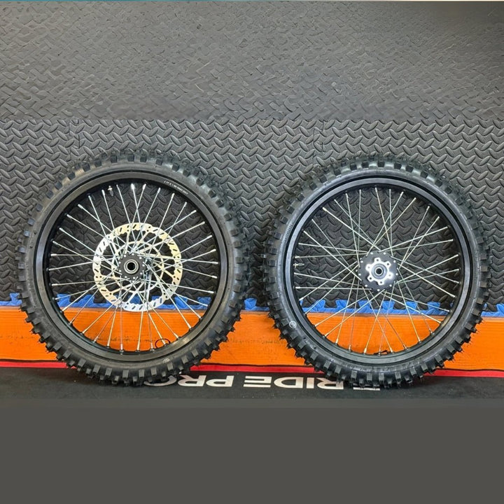 Surron eMoto Wheel Set CST Knobby 17"/17" Front & Rear Wheel & Tire Set for Electric Dirt Bikes *Does not include rotor or sprocket*