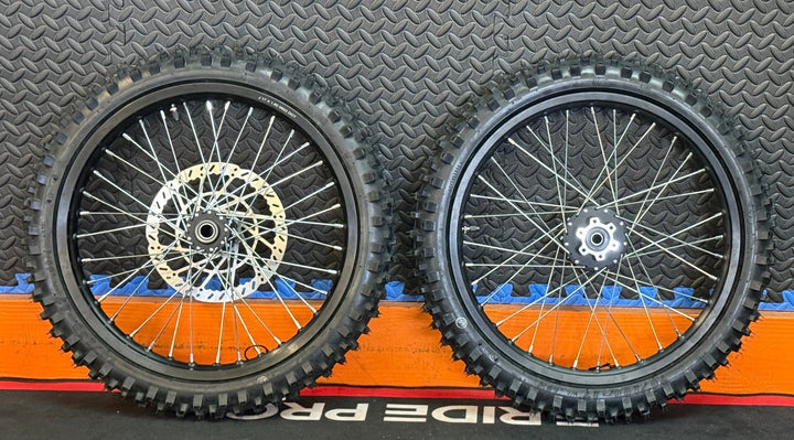 Surron eMoto Wheel Set CST Knobby 17"/17" Front & Rear Wheel & Tire Set for Electric Dirt Bikes *Does not include rotor or sprocket*
