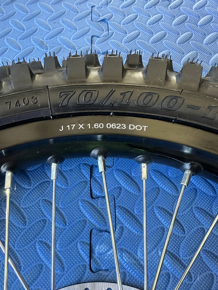 Surron eMoto Wheel Set CST Knobby 17"/17" Front & Rear Wheel & Tire Set for Electric Dirt Bikes *Does not include rotor or sprocket*