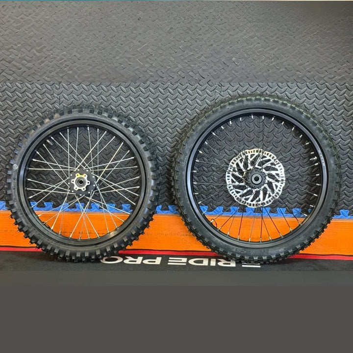 Surron eMoto Wheel Set CST Knobby 17"/19" Front & Rear Wheel & Tire Set for Electric Dirt Bikes *Does not include rotor or sprocket*
