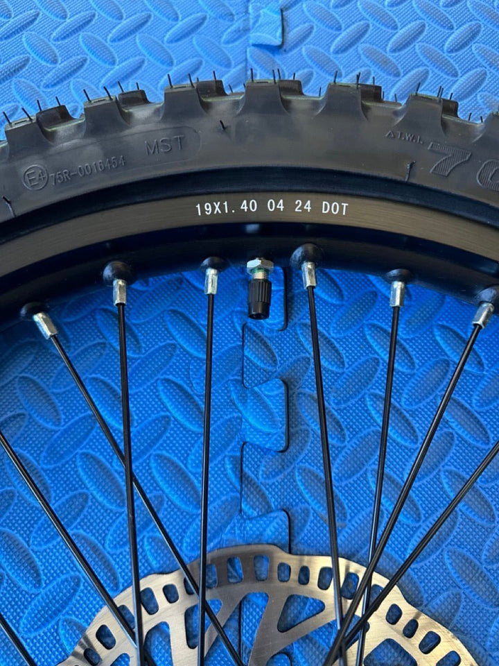 Surron eMoto Wheel Set CST Knobby 17"/19" Front & Rear Wheel & Tire Set for Electric Dirt Bikes *Does not include rotor or sprocket*