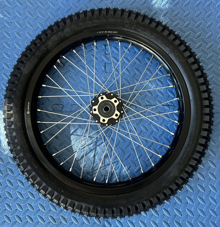 Surron eMoto Wheel Set Shinko 241 Dual Sport 18" Rear Wheel & Tire Set for e-Moto Bikes *Does not include rotor or sprocket*