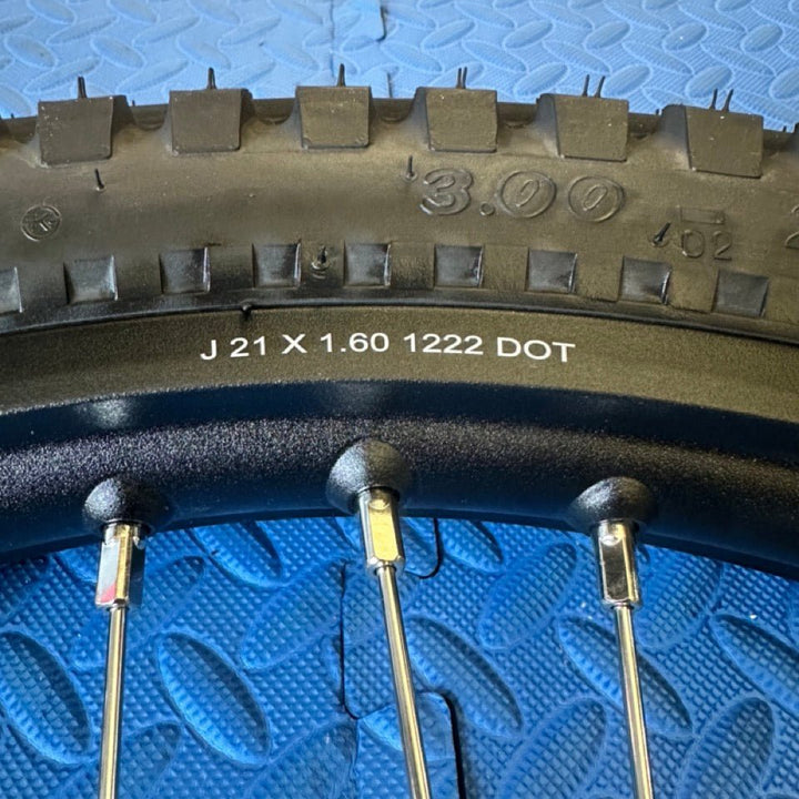 Talaria eMoto Wheel Set 21x1.6 Rear Wheel & Tire Set for E-Moto Dirt Bike Use *Does not include rotor or sprocket*