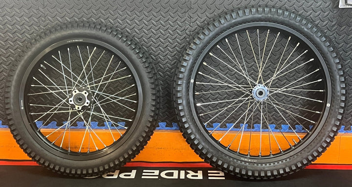 Talaria eMoto Wheel Set Shinko 241 Dual Sport 18"/21" Front & Rear Wheel & Tire Set for Moto Bikes *Does not include rotor or sprocket*