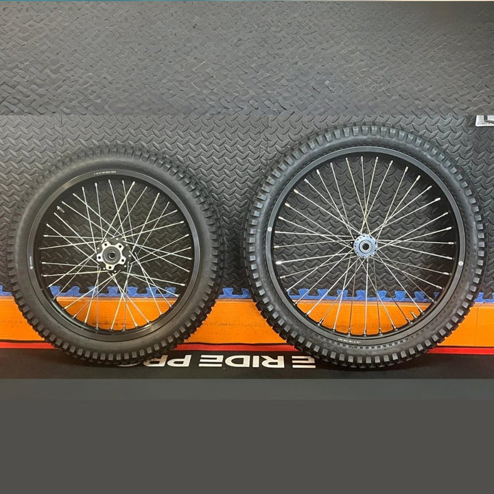 Talaria eMoto Wheel Set Shinko 241 Dual Sport 18"/21" Front & Rear Wheel & Tire Set for Moto Bikes *Does not include rotor or sprocket*