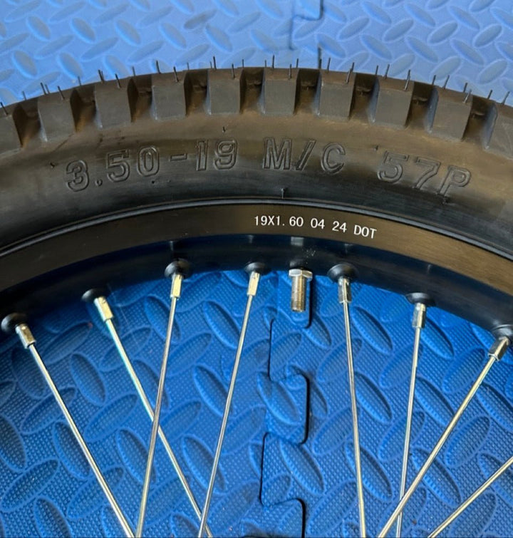 Talaria eMoto Wheel Set Shinko 241 Dual Sport 19"/19" Front & Rear Wheel & Tire Set for Moto Bikes *Does not include rotor or sprocket*