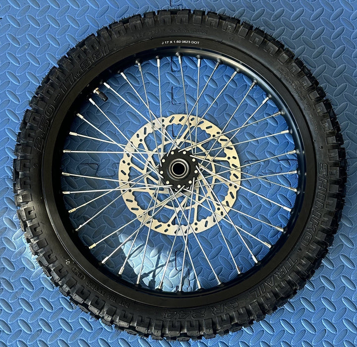 Talaria eMoto Wheel Set Shinko 244 Dual Sport  17" Front Wheel & Tire Set for e-Moto Bikes *Does not include rotor or sprocket*