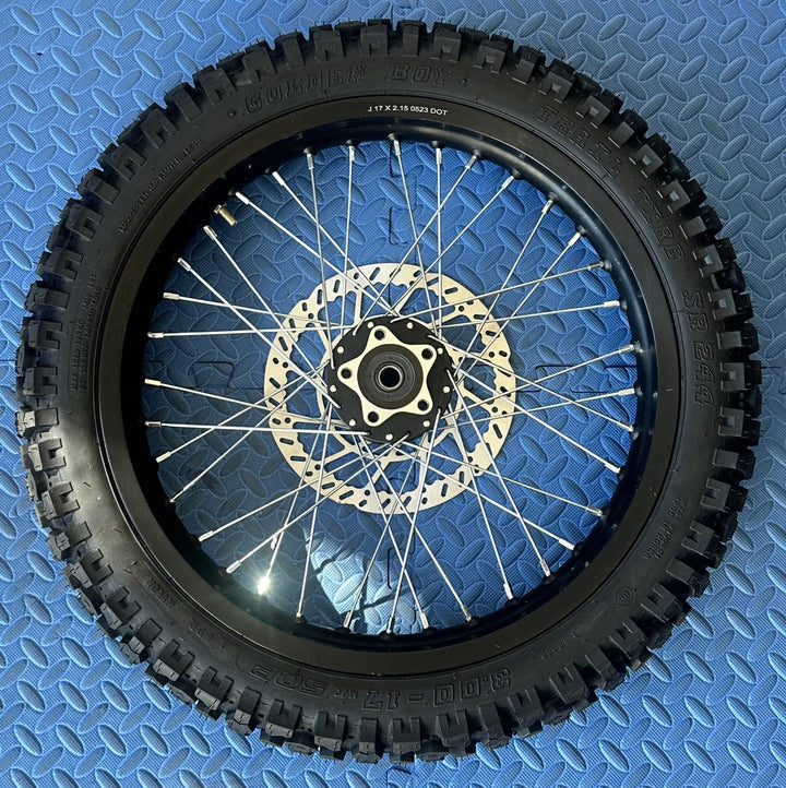 Talaria eMoto Wheel Set Shinko 244 Dual Sport  17" Rear Wheel & Tire Set for e-Moto Bikes *Does not include rotor or sprocket*