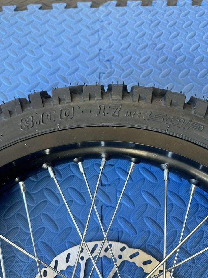 Talaria eMoto Wheel Set Shinko 244 Dual Sport  17" Rear Wheel & Tire Set for e-Moto Bikes *Does not include rotor or sprocket*