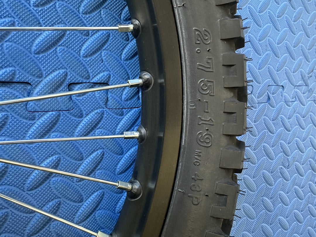 Throne eMoto Wheel Set Shinko 244 Dual Sport 19" Front Wheel & Tire Set for e-Moto Bikes *Does not include rotor or sprocket*