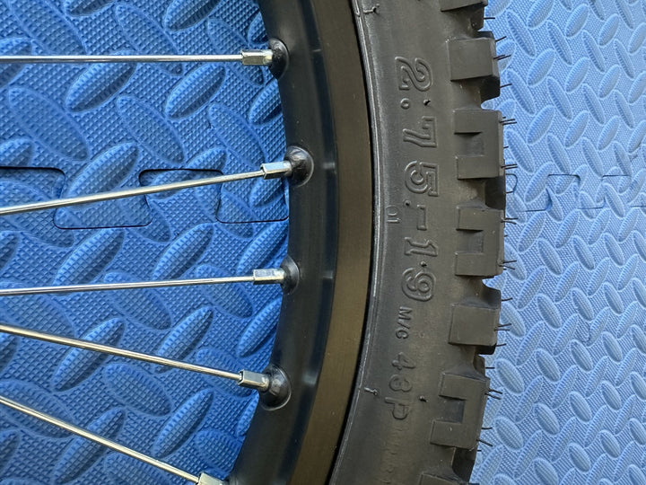 Throne eMoto Wheel Set Shinko 244 Dual Sport 19" Front Wheel & Tire Set for e-Moto Bikes *Does not include rotor or sprocket*