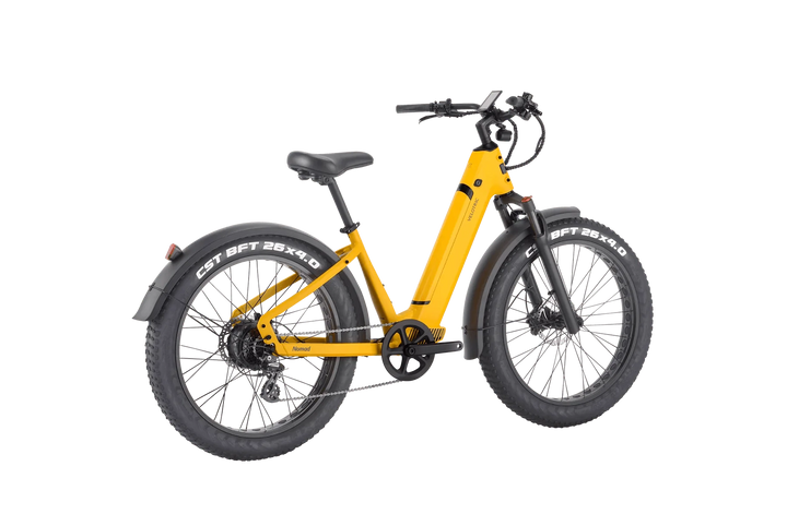 VELOTRIC Nomad 1 Plus 750w Step Thru eBike 26x4 Fat Fat Tire Electric Beach Cruiser eBike