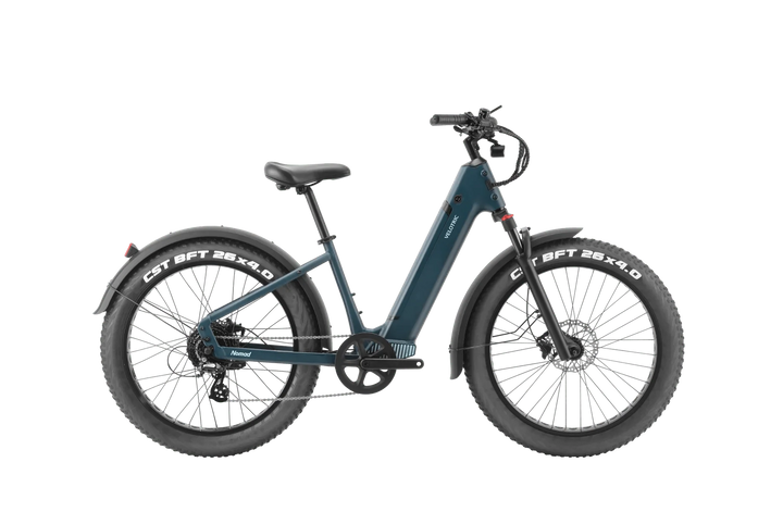 VELOTRIC Nomad 1 Plus 750w Step Thru eBike 26x4 Fat Fat Tire Electric Beach Cruiser eBike