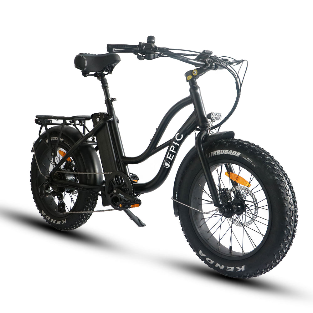 20" Epic Mini Cruiser in Black color