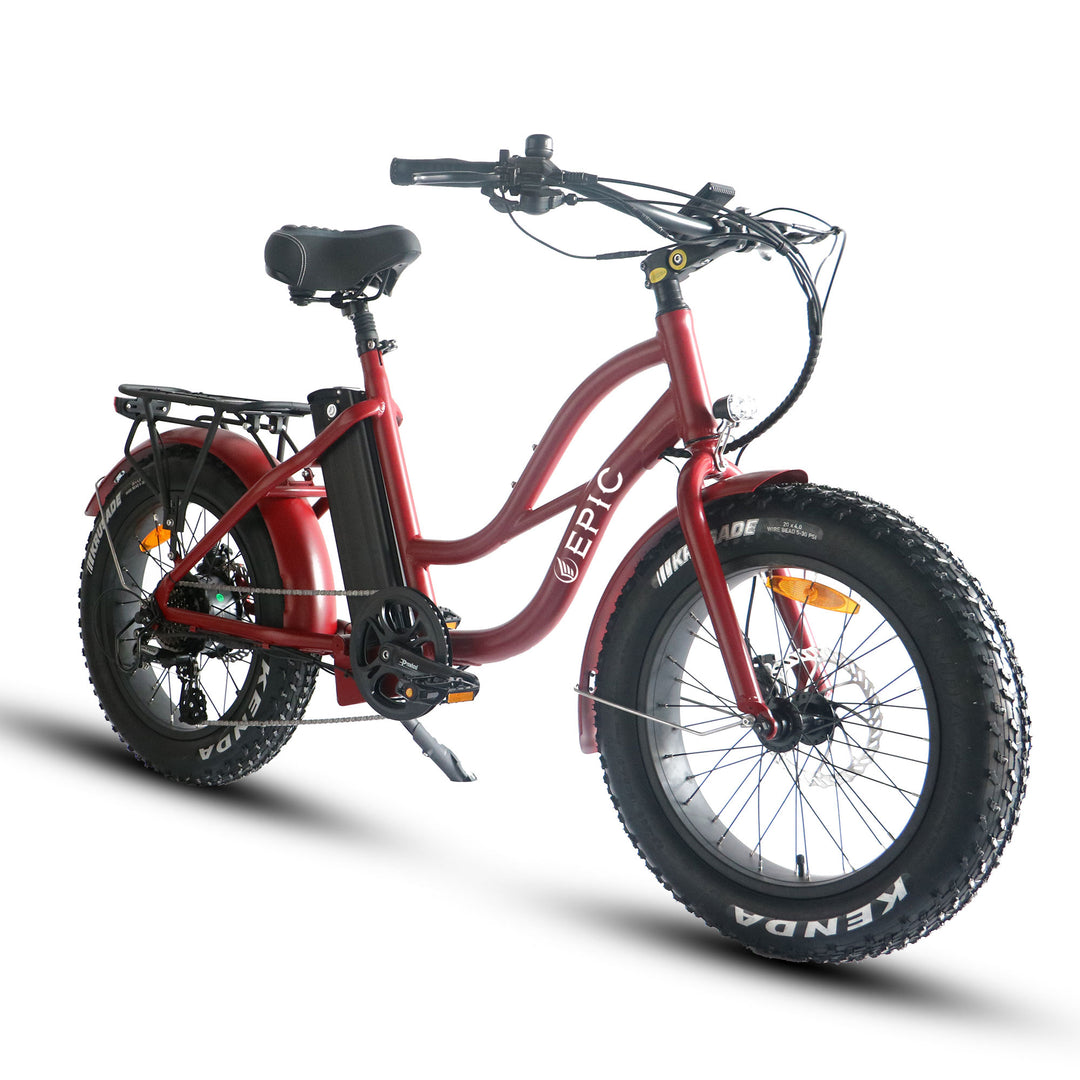 20" Epic Mini Cruiser in Red color