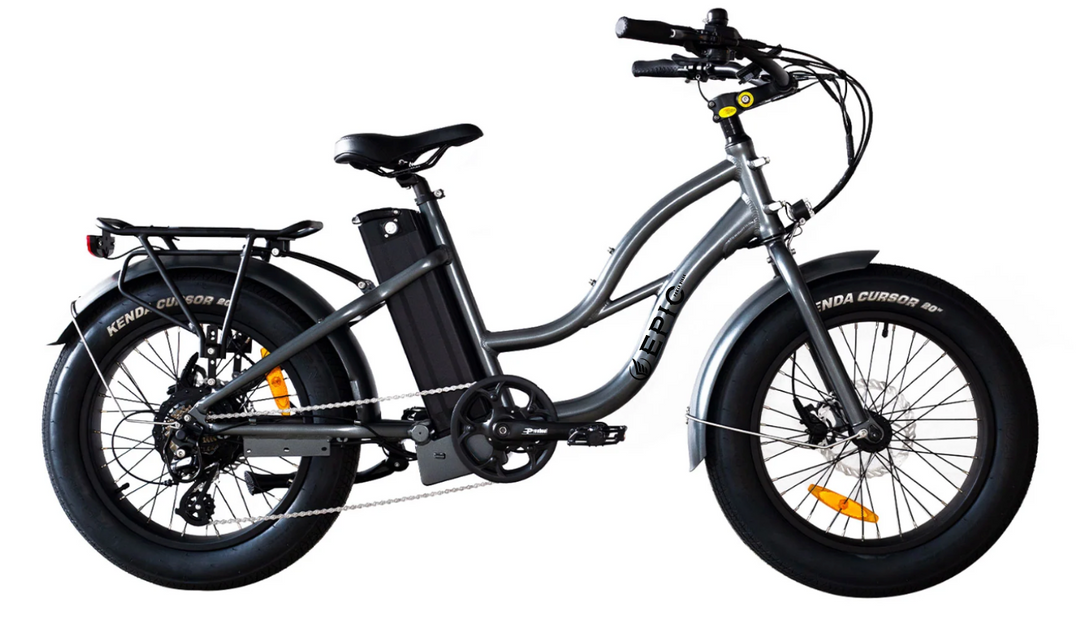 20" Epic Mini Cruiser in Gun Metal Gray color